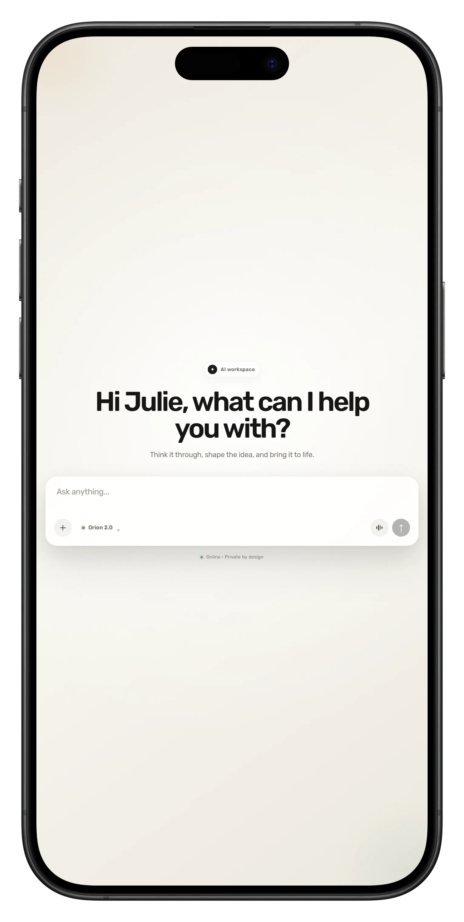 RTK AI assistant shown on a mobile phone